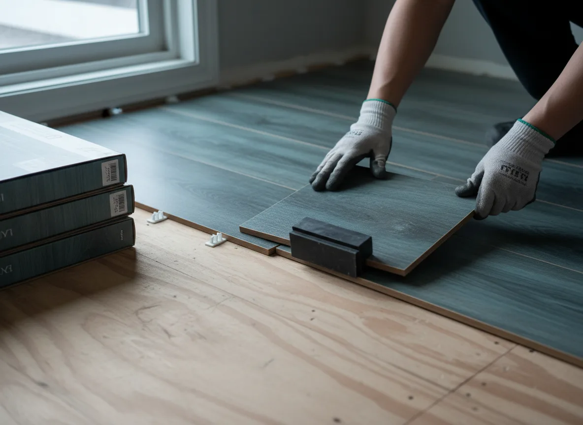 Luxury Vinyl Plank Installation company in Camargo, OK